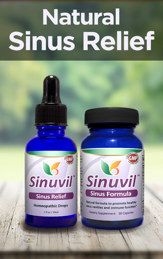 Natural Sinusitis Treatment: Sinuvil Natural Sinusitis Treatment: Sinuvil