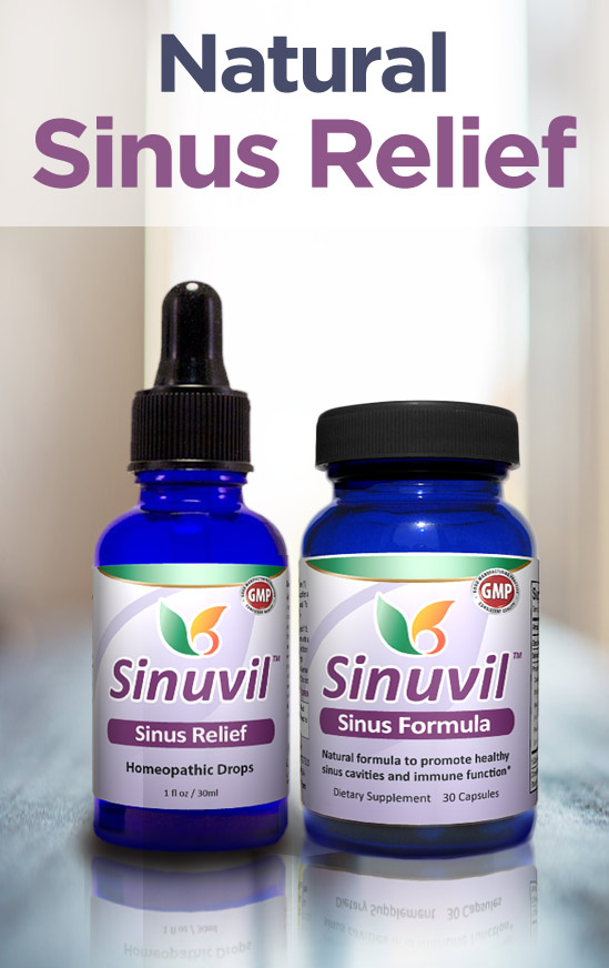Natural Sinusitis Treatment - Sinuvil Natural Sinusitis Treatment - Sinuvil
