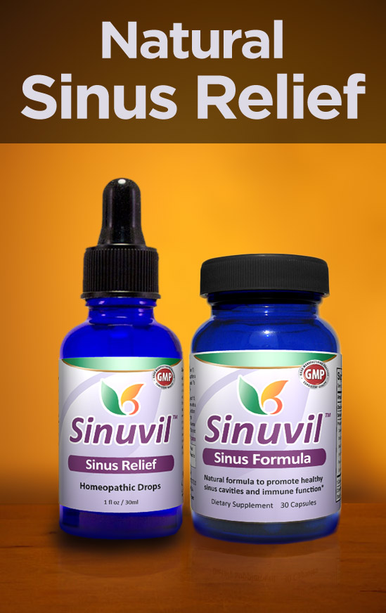 Sinusitis Treatment - Sinuvil Sinusitis Treatment - Sinuvil